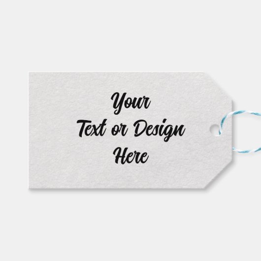 Maak uw eigen cadeaukaartjes cadeaulabel (Voorkant (Horizontaal))