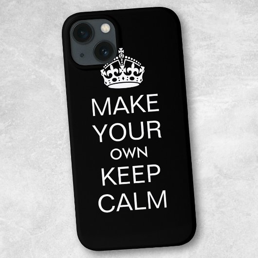 Maak uw eigen Calm iPhone Case - Sjabloon