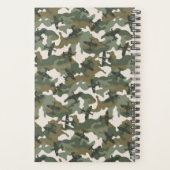 Maak Uw Eigen CAMO VLIEGTUIG 2021 Agenda Planner (Achterkant)