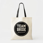 Maak uw eigen canvas tassen van de Bride van het T (Voorkant)