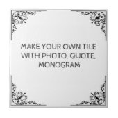 MAAK UW EIGEN CERAMISCHE TIL TEGELTJE (Voorkant)