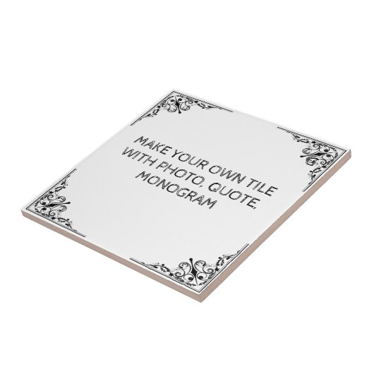 MAAK UW EIGEN CERAMISCHE TIL TEGELTJE (Zijkant)