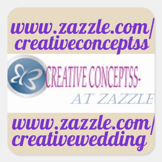 MAAK UW EIGEN CHOCOLAAT MINI-ETIKETTEN/GHIRA-QUARE VIERKANTE STICKER (Voorkant)