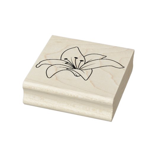 Maak Uw Eigen Daglel Bloesem Bloem Bloemstuk Rubberstempel (Stempel)