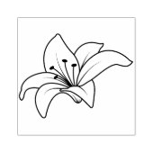 Maak Uw Eigen Daglel Bloesem Bloem Bloemstuk Rubberstempel (Afrduk)