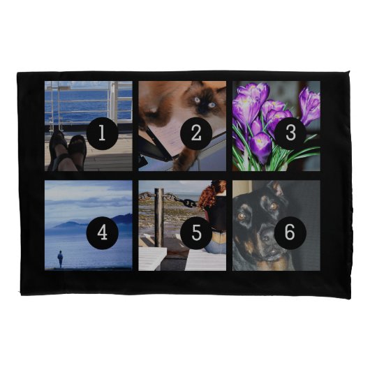 Maak uw eigen decor eenvoudig met 6 afbeeldingen o kussensloop (Voorkant)