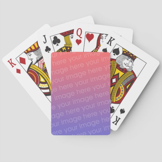 Maak uw eigen design-speelkaarten pokerkaarten (Achterkant)
