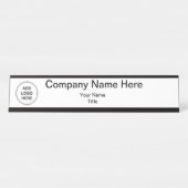 Maak uw eigen Desk Name Plaques Bureau Naambordje (Voorkant)