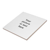 Maak uw eigen douane gepersonaliseerd tegeltje (Zijkant)