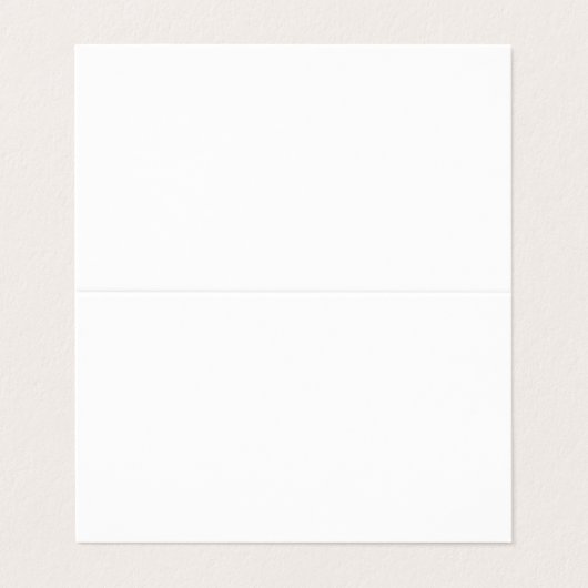 Maak uw eigen douane gevouwen verticaal of horizon visitekaartje (Buitenkant ongevouwen)