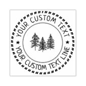 Maak uw eigen douanestempel van rubber rubberstempel (Afrduk)