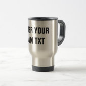 Maak uw eigen drink tumbler reisbeker (Voorkant rechts)