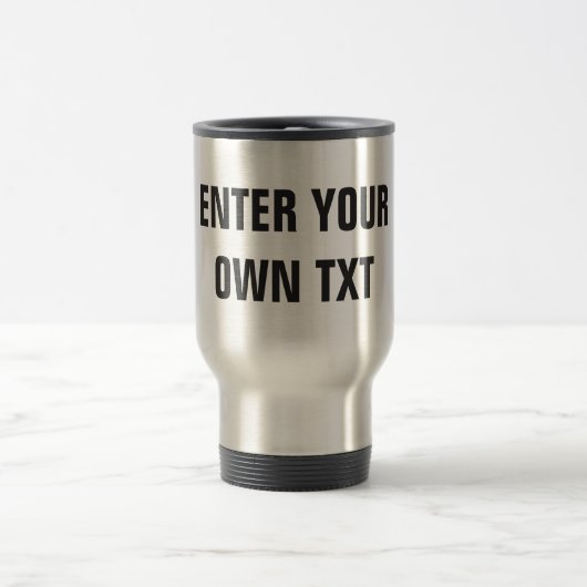 Maak uw eigen drink tumbler reisbeker (Center)