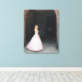 Maak uw eigen één fotocanvas om het even welke gro canvas afdruk (Insitu (Houten vloer))