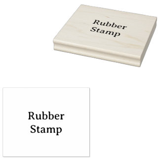 Maak Uw Eigen Eenvoudige Aangepaste 10 x 13 cm Rub Rubberstempel