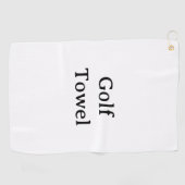 Maak uw eigen eenvoudige aangepaste 16" x 24" golfhanddoek (Horizontaal)