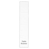 Maak Uw Eigen Eenvoudige Aangepaste 16" X 90" Medium Tafelloper (Voorkant)