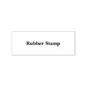 Maak Uw Eigen Eenvoudige Aangepaste 1.5" x 3" Rubb Rubberstempel (Afrduk)
