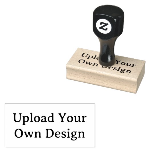 Maak Uw Eigen Eenvoudige Aangepaste 1.5" x 3" Rubberstempel (Gestempeld)