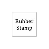 Maak Uw Eigen Eenvoudige Aangepaste 2,54 cm x 2,54 Rubberstempel (Afrduk)