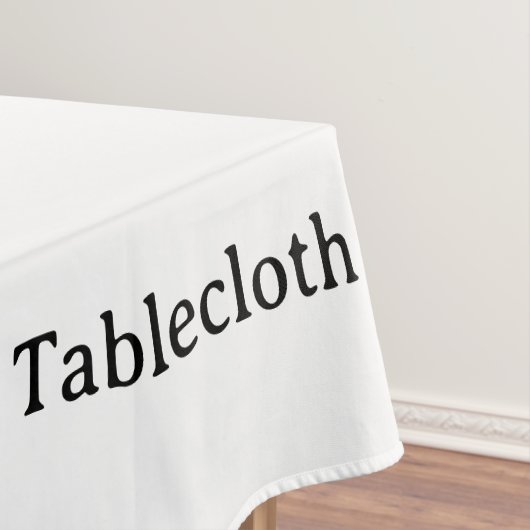 Maak Uw Eigen Eenvoudige Aangepaste 52"x70" Tafelkleed (Voorbeeld)