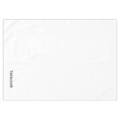 Maak Uw Eigen Eenvoudige Aangepaste 60"x84" Tafelkleed (Voorkant (Horizontaal))