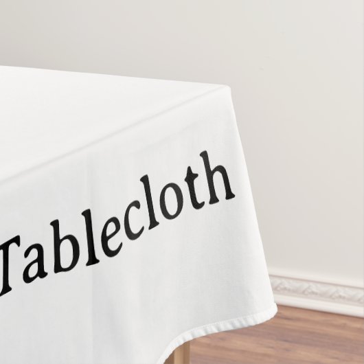 Maak Uw Eigen Eenvoudige Aangepaste 60"x84" Tafelkleed (Voorbeeld)