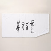 Maak uw eigen eenvoudige aangepaste 76 x 152 cm badhanddoek (Badhanddoek)