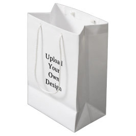 Maak Uw Eigen Eenvoudige Aangepaste 7”x4.5”x10” Gl Medium Cadeauzakje