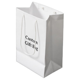 Maak Uw Eigen Eenvoudige Aangepaste 7”x4.5”x10” Gl Medium Cadeauzakje