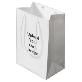 Maak Uw Eigen Eenvoudige Aangepaste 7”x4.5”x10” Ma Medium Cadeauzakje