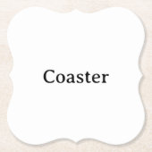 Maak uw eigen eenvoudige aangepaste bracket kartonnen onderzetters (Voorkant)