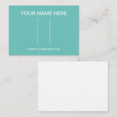 Maak uw eigen eigen maatjewelenhaarklem en oormerk visitekaartje (Voorkant / Achterkant)