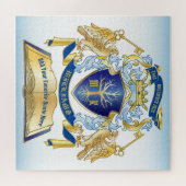 Maak uw eigen embleekboomstructuurcode gekweekt go legpuzzel (Horizontaal)