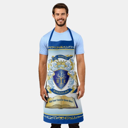 Maak uw eigen embleekboomstructuurcode gekweekt go schort (Gedragen)