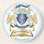 Maak uw eigen embleekboomstructuurcode gekweekt go zandsteen onderzetter (Voorkant)