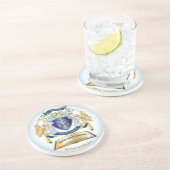 Maak uw eigen embleekboomstructuurcode gekweekt go zandsteen onderzetter (Zijkant)