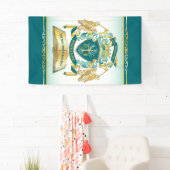 Maak uw eigen embleke boomstructuurcode gekroonde  spandoek (Insitu)