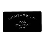 Maak Uw Eigen Etiket (Voorkant)