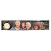 Maak uw eigen familiemomenten, bureau-naamplaat naambordje (Voorkant)