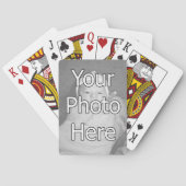 Maak uw eigen foto-afspeelkaarten pokerkaarten (Achterkant)