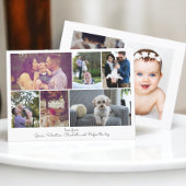 Maak uw eigen foto Collage Persoonlijke Kaart