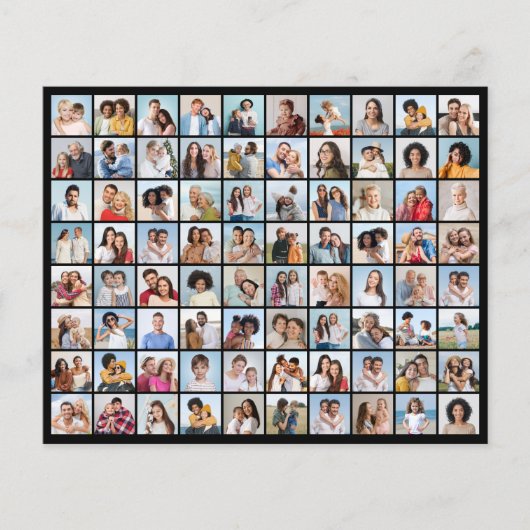 Maak Uw Eigen Foto Collage van 80 Foto's Flyer (Voorkant)