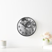 Maak uw eigen Foto en cijfers Ronde Klok (Huis)