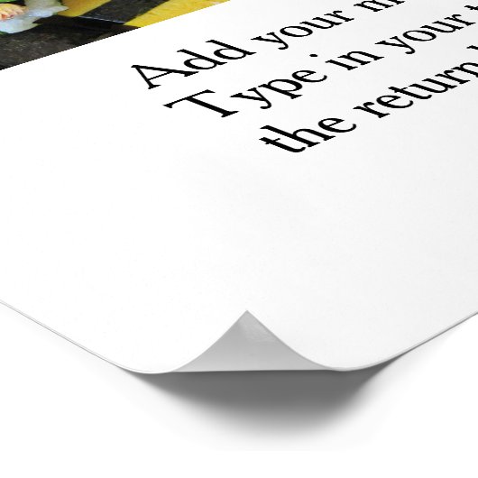 Maak uw eigen Foto-Poster met 9 afbeeldingen + tek Poster (Hoek)