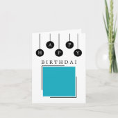 Maak uw eigen foto verjaardagskaart (Voorkant)