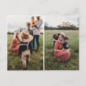 Maak uw eigen foto voor de eigen aangepaste Collag Briefkaart (Voorkant)