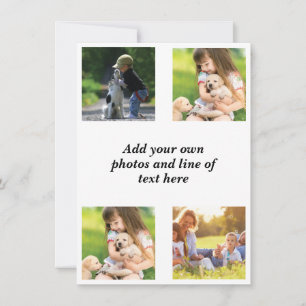 Maak uw eigen fotocollage en tekst