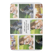 Maak uw eigen fotocollage en tekst badmat (Voorkant Verticaal)