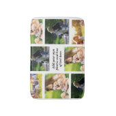 Maak uw eigen fotocollage en tekst badmat (Voorkant Verticaal)